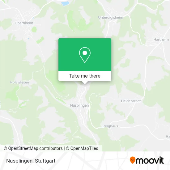 Nusplingen map