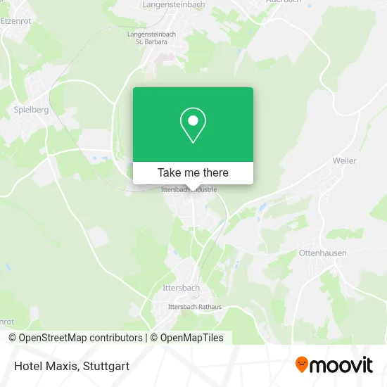 Hotel Maxis map