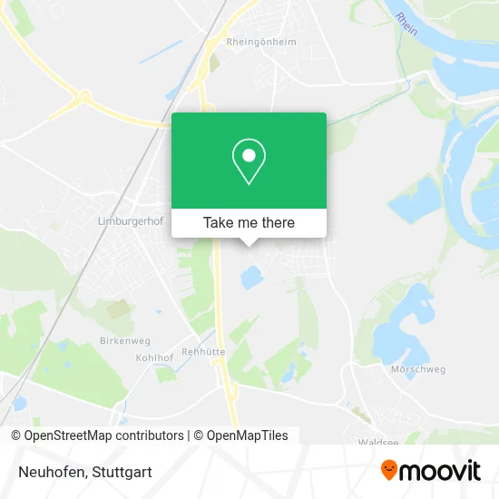 Neuhofen map