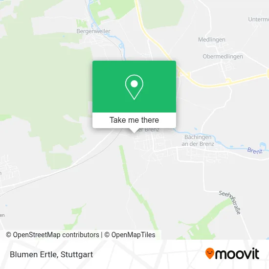 Blumen Ertle map
