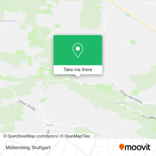 Müllersteig map