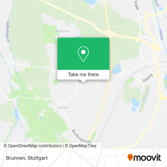 Brunnen map