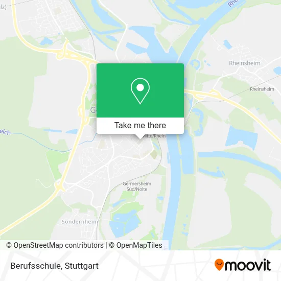 Berufsschule map