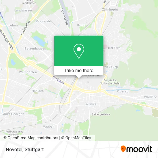 Novotel map