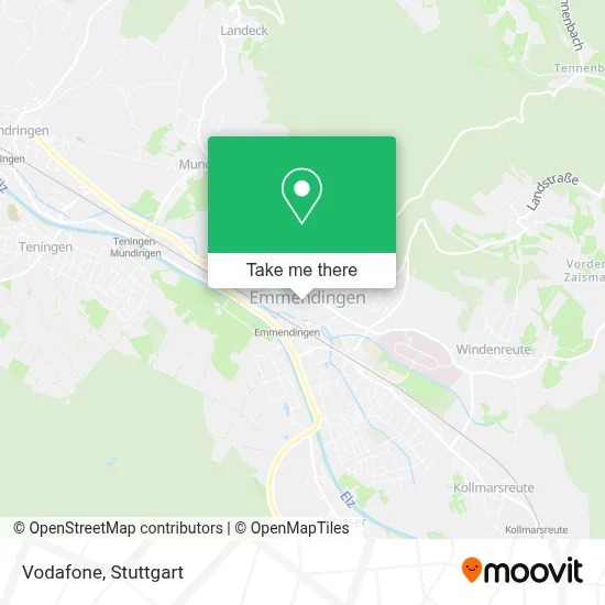 Vodafone map