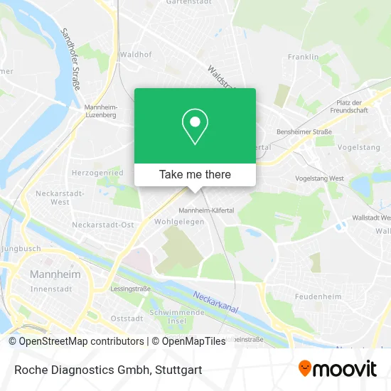 Roche Diagnostics Gmbh map