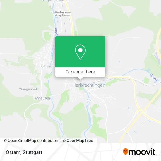 Osram map