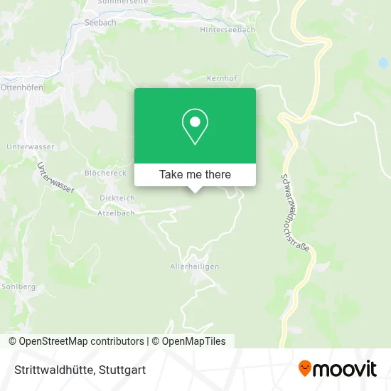Strittwaldhütte map