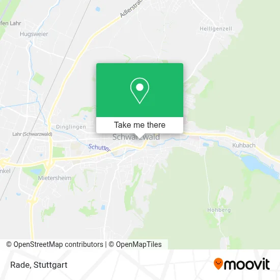 Rade map