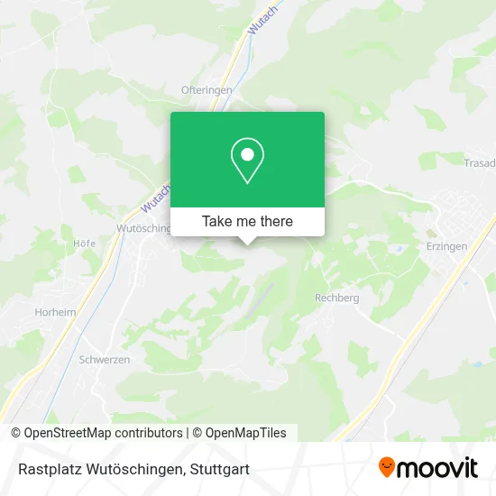 Rastplatz Wutöschingen map