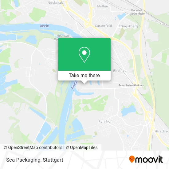 Sca Packaging map