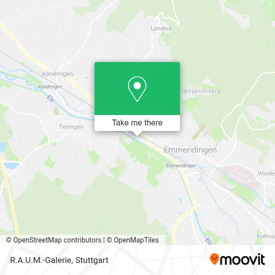 R.A.U.M.-Galerie map