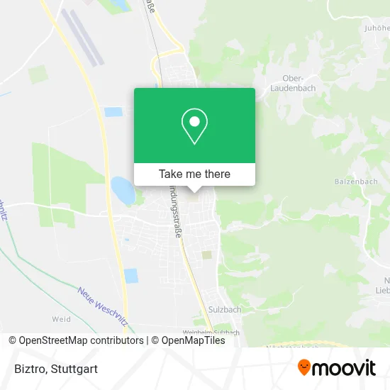 Biztro map
