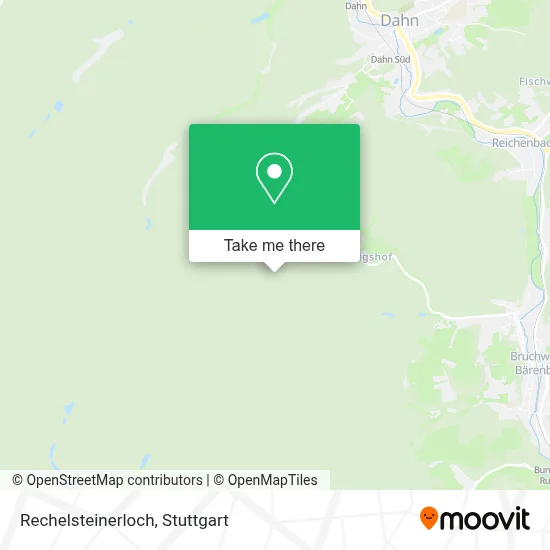 Rechelsteinerloch map