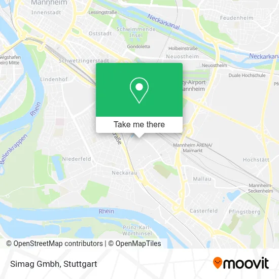 Simag Gmbh map