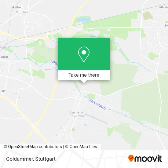 Goldammer map