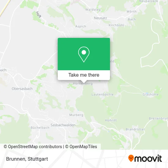 Brunnen map