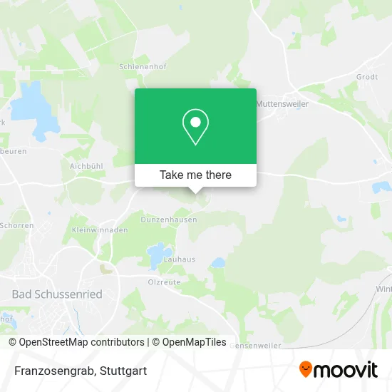 Franzosengrab map