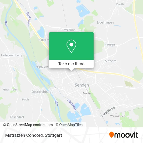 Matratzen Concord map