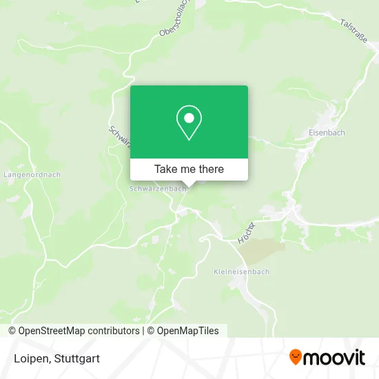 Loipen map