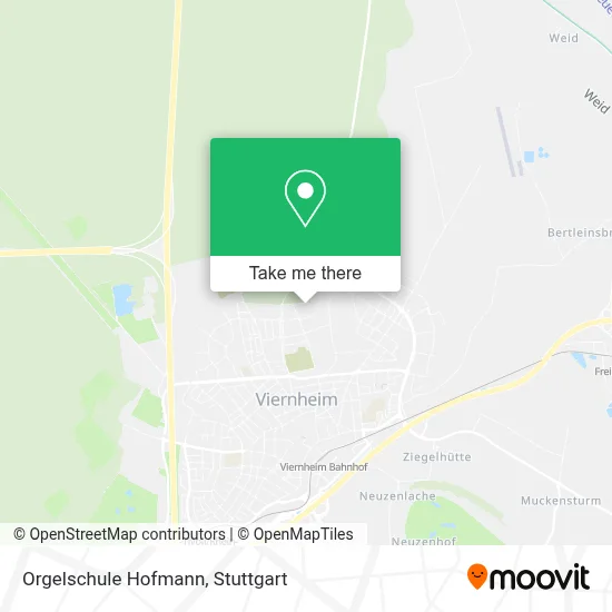 Orgelschule Hofmann map