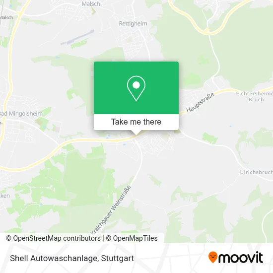 Shell Autowaschanlage map