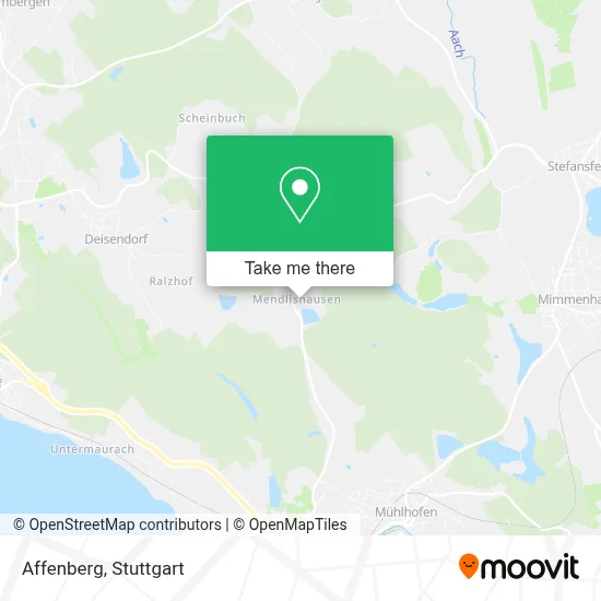 Affenberg map