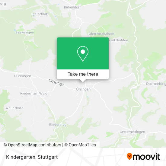 Kindergarten map