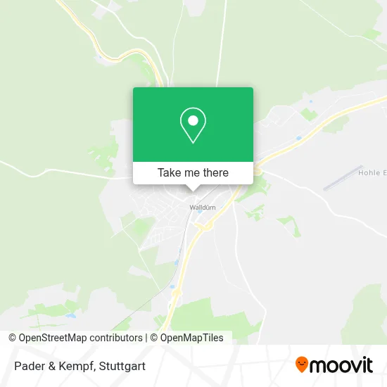 Pader & Kempf map
