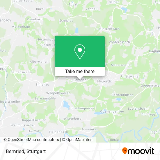 Bernried map