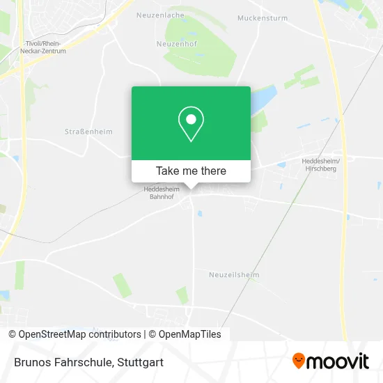 Brunos Fahrschule map