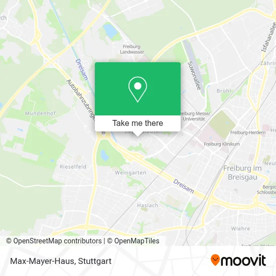 Max-Mayer-Haus map