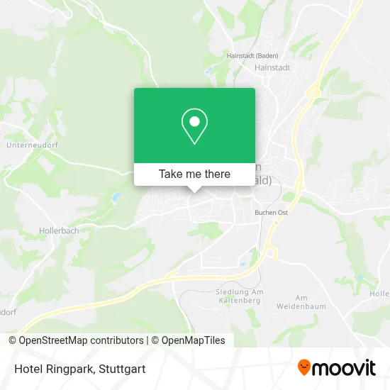 Hotel Ringpark map