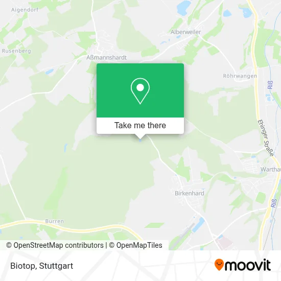 Biotop map