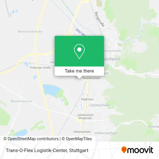 Trans-O-Flex Logistik-Center map