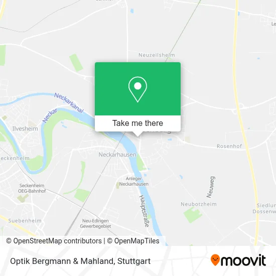 Optik Bergmann & Mahland map