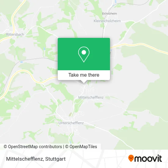 Mittelschefflenz map