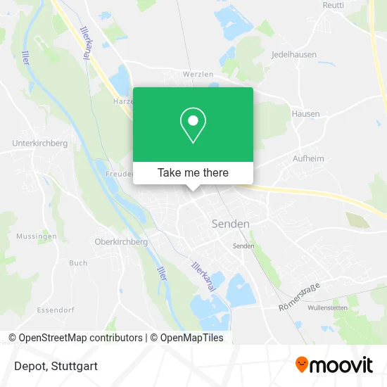 Depot map