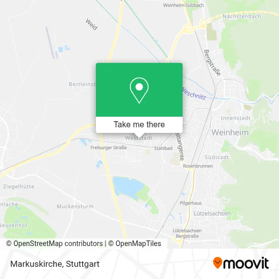 Markuskirche map