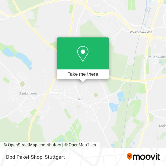 Dpd Paket-Shop map