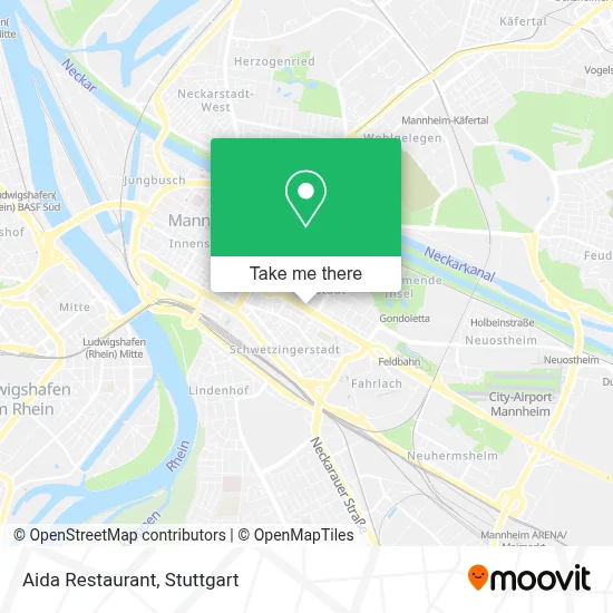 Ristorante Aida map