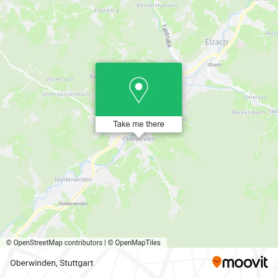 Oberwinden map