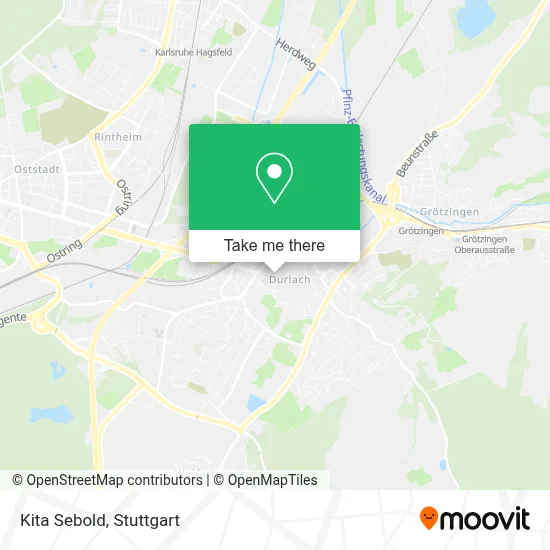 Kita Sebold map