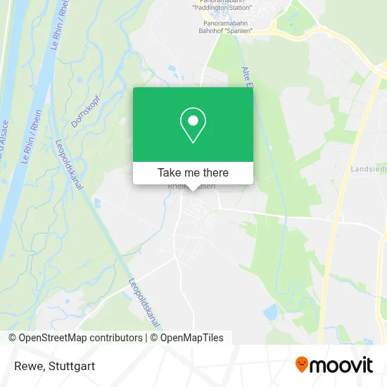 Rewe map