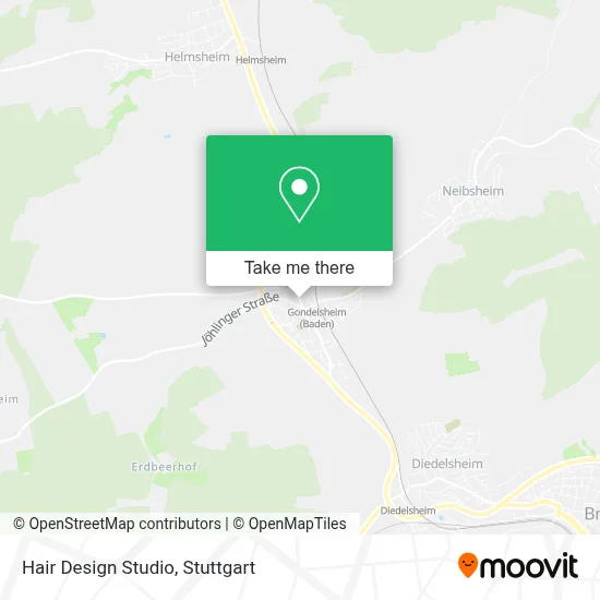 Hair Design Studio map