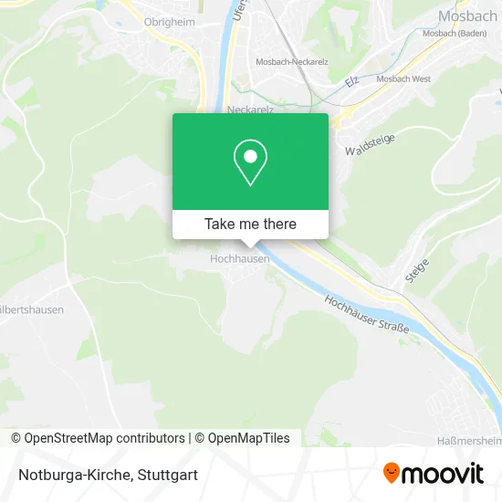 Notburga-Kirche map