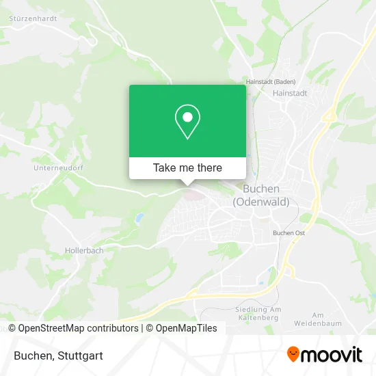 Buchen map