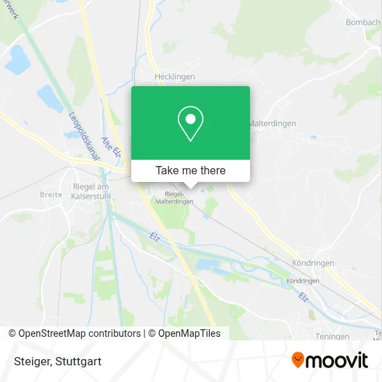 Steiger map