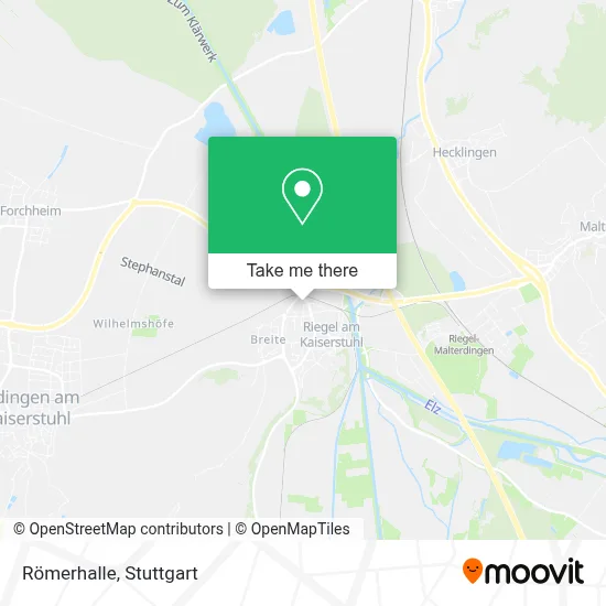 Römerhalle map