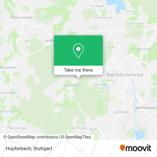 Hopferbach map